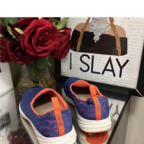 VIONIC 331 Hydra Mesh Orthotic Slip On Sneakers - Picture 4 of 6